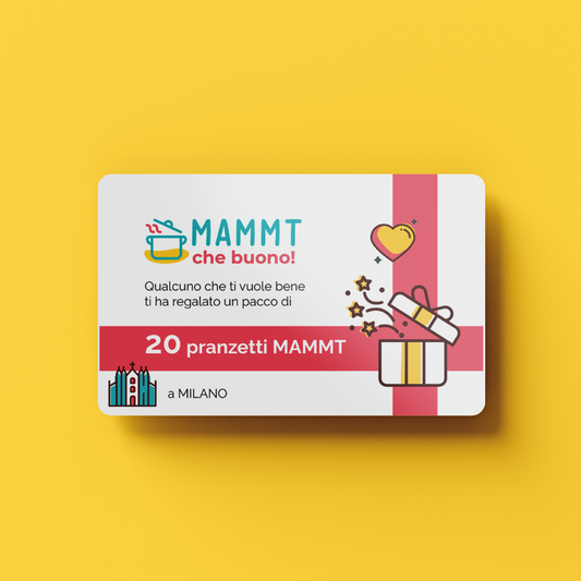 20 pranzi MAMMT a Milano (gift card digitale)